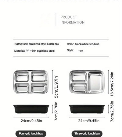 Easy-Clean Bento Container For Students & Office Workers