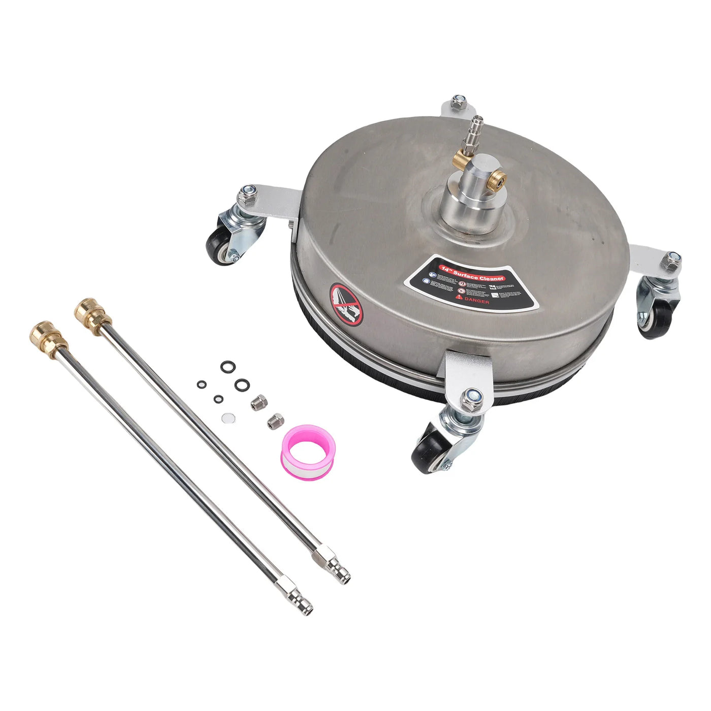 Power Washer  Cleaner Efficient Sturdy 2000-4000PSI 14 Inch Pressure Washer  Cleaner Wide Coverage for Sidewalks