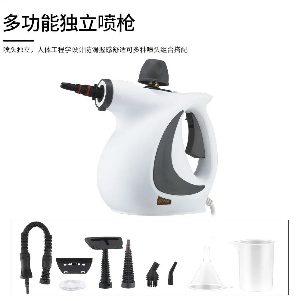High-Pressure Steam Cleaner for Kitchen & Air Conditioner | 1050W Oil & Grease Removal, Disinfection, Home Use