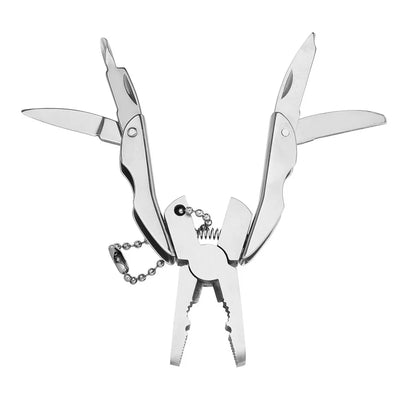 Mini Multi Tool Multitool Pliers Knife Screwdriver Keychain Outdoor Portable Hand Tool