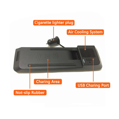 wireless charging pad for Audi A4 B8 B9 A4 Allroad A5 S5 RS5 Q5 SQ5 Fast phone charger mobile holder usb Center console