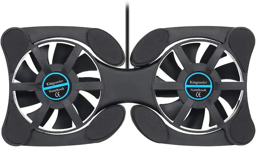 Cooler Stand Laptop Cooler Low Noise Cooling Portable Ultra Slim Gaming Laptop Cooling Pad Prevent Overheatin for 13inch Laptop