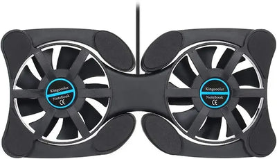 Cooler Stand Laptop Cooler Low Noise Cooling Portable Ultra Slim Gaming Laptop Cooling Pad Prevent Overheatin for 13inch Laptop