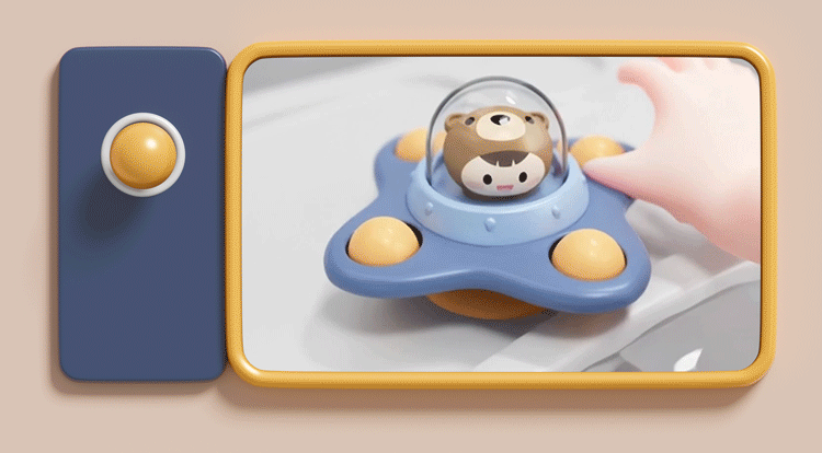 Montessori Toys for Toddlers Games Sensory Toy Funny Suction Cup Spinner Early Education Table Game Babies Aesthetic Baby Stuff
