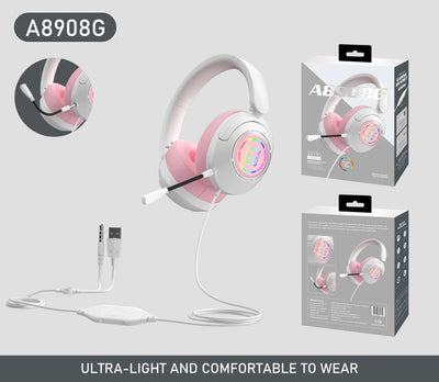 Original Earphones Wired Gaming Headset 3.5mm Wired Headphones Over Ear with Microphone Stereo Earbuds Sports For PS4 PC Phones