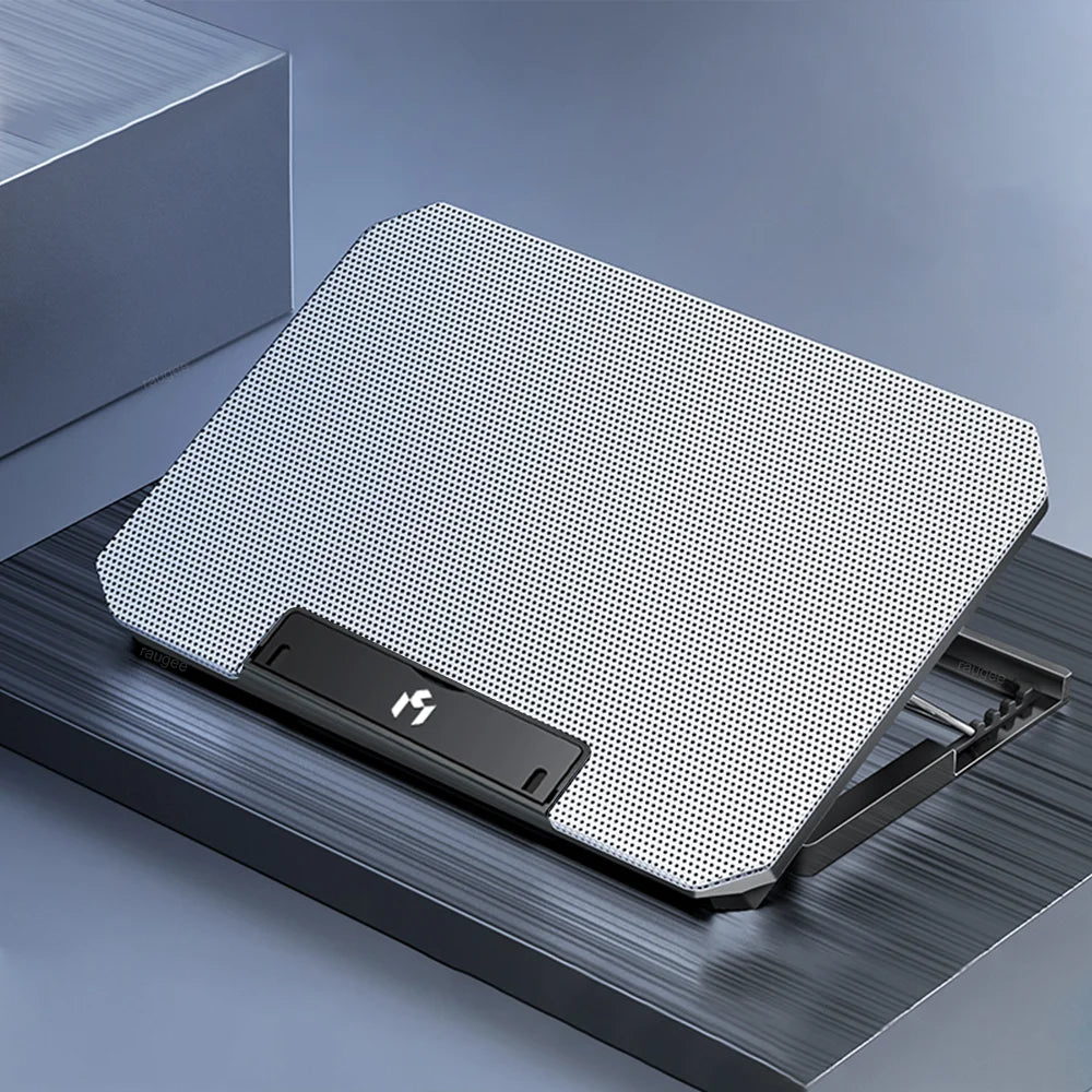 Laptop Cooler For Macbook Air Pro Dell 13-17 inch Gaming Notebook Cooling Pad Aluminum Alloy Heat Sink Fan Laptop Stand Radiator