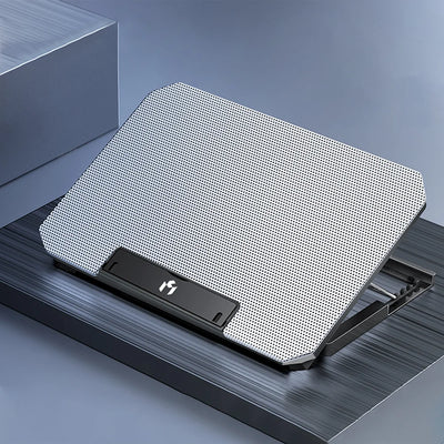 Laptop Cooler For Macbook Air Pro Dell 13-17 inch Gaming Notebook Cooling Pad Aluminum Alloy Heat Sink Fan Laptop Stand Radiator