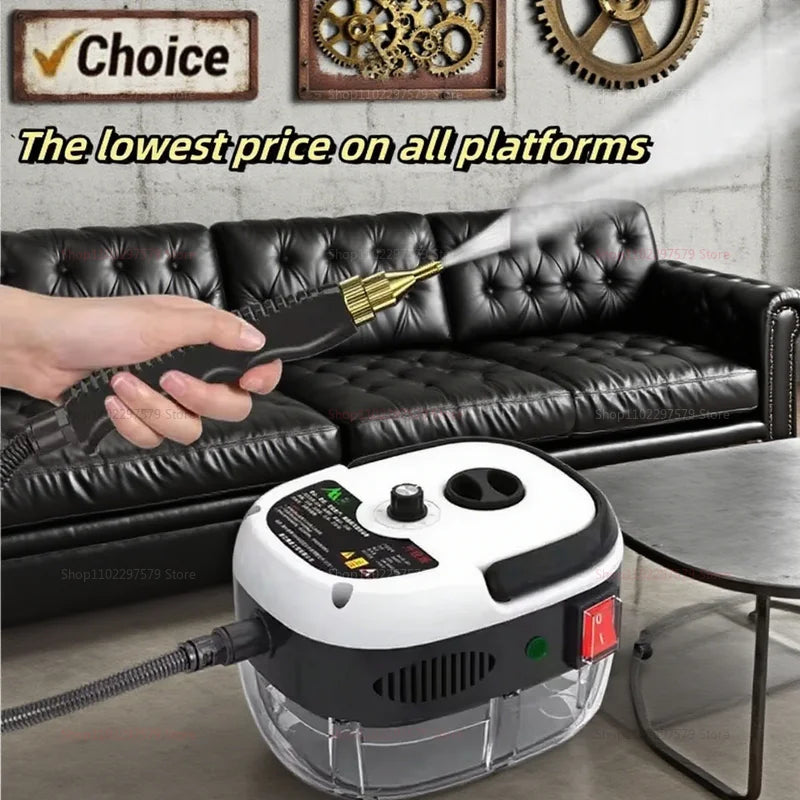 2025 Steam Cleaner High Temperature Disinfection Cleaning Tool for Kitchen Bathroom Car Air Conditioner Range Hood Home Use 220V