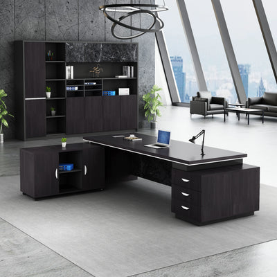 LBZ5 escritorio oficina wood storage desk office organizer for home office