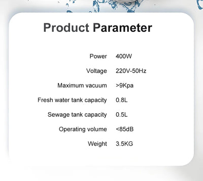 All-in-One Household Carpet Curtain Vacuum Cleaner Multifunctional Fabric Cleaning Machine Sofa Vacuuming Wash Machine