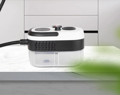 Steam cleaner, 3-level adjustable handle, 15-year heating element, 1.2-liter tank, portable steam cleaner for cleaning with 12 a