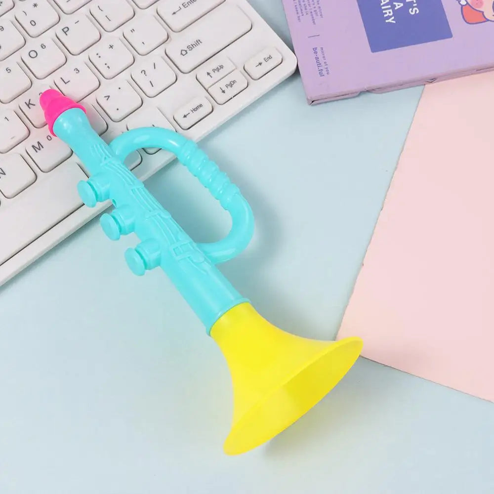 Learning Boy Girl Kids Toy Best Gift Children Colorful Baby Horn Toy Kids Trumpet Plastic Trumpet Baby Music Toys