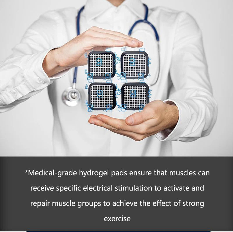 Hydrogel Fitness Pads - Replacement Gel Stickers for Ab Trainers