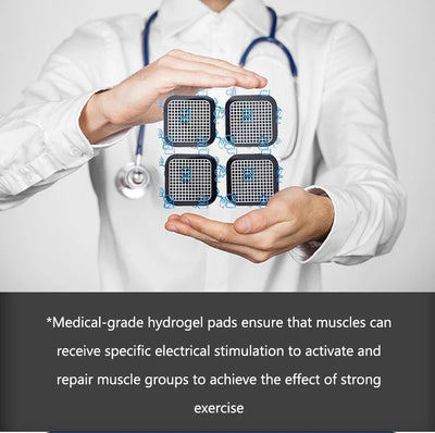 Hydrogel Fitness Pads - Replacement Gel Stickers for Ab Trainers