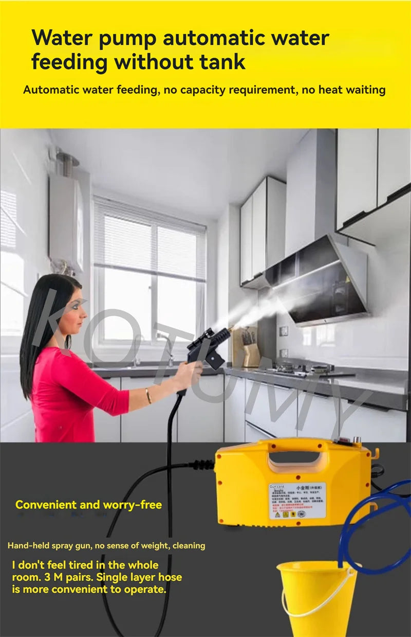 Steam Cleaning Machine Air Conditioning Kitchen Range Oil Stain Removal Machine Home Appliances Steam Cleaner