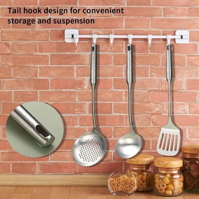 Stainless Steel Kitchen Shovel, Kitchen Spatula, Non Stick Cookware Can Be Cleaned in A Dishwasher, Easy To Clean Ideal Cookware