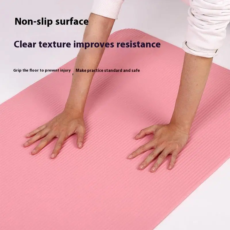 Yoga and Pilates Anti-slip 3MM Thick Exercise Mat, 1PC EVA Comfort Foam Fitness Mat for Gymnastics
