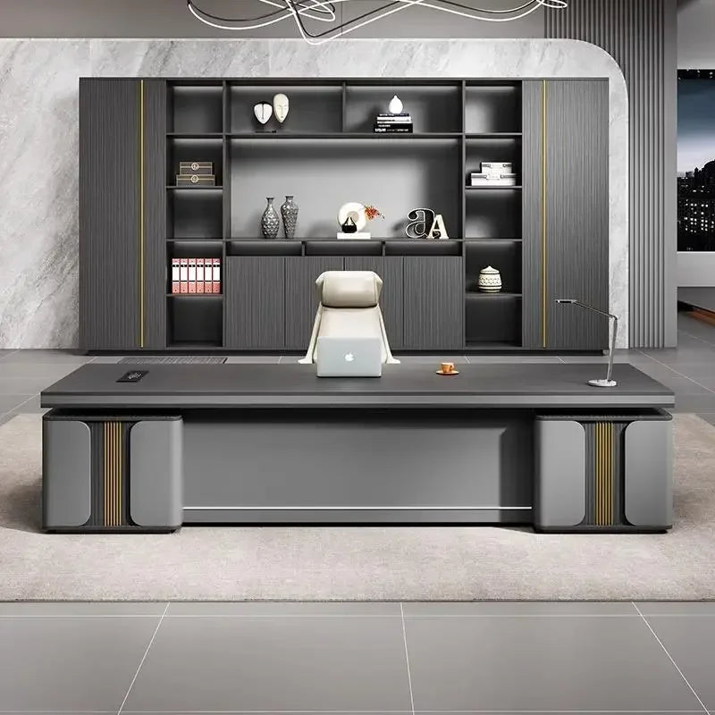 Bedroom Luxury Modern Boss Office Desk