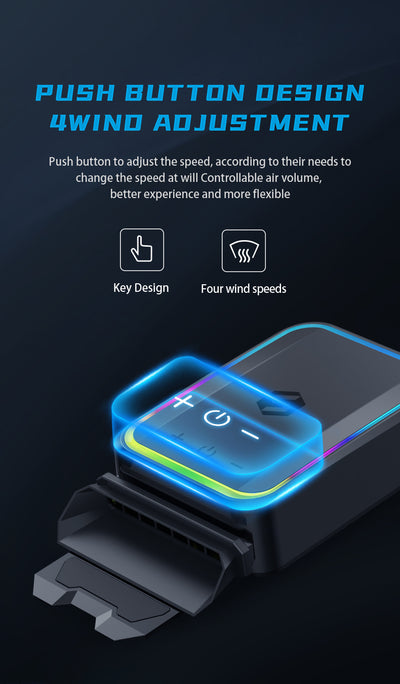 New Design Notebook Cooling Radiator Quiet Super Vacuum Fan Air-cooled for All Size Laptops Cooling Laptop Cooler Pad Adjustable