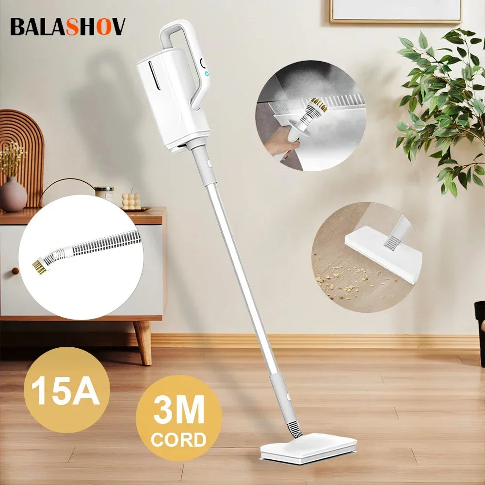 Steam Mop Cleaner for Home, High Temperature Steam Cleaner Air Conditioning Kitchen Cleaning Machine Steam Mop for All Floors