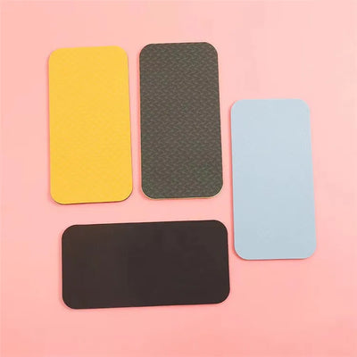 Yoga Mat Non-slip Sports TPE Fitness Mat 33cm Length Comfortable Rubber Mat Suitable for Sports Yoga and Pilates Gymnastics