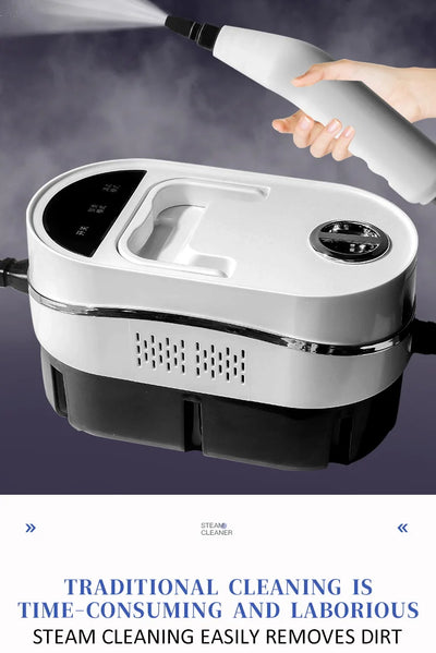 Steam Cleaner High Temperature Household Sterilization for Air Conditioner,Sofa,Kitchen Hood Car Handheld Steam Cleaner EU Plug