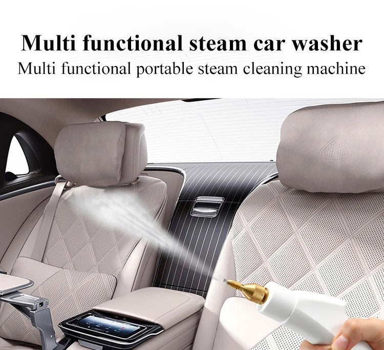 Home Steam Cleaner 2500W Protable High Pressure Steam Cleaning Machine for Air Conditioning Hood Kitchen Car Steaming Cleaner