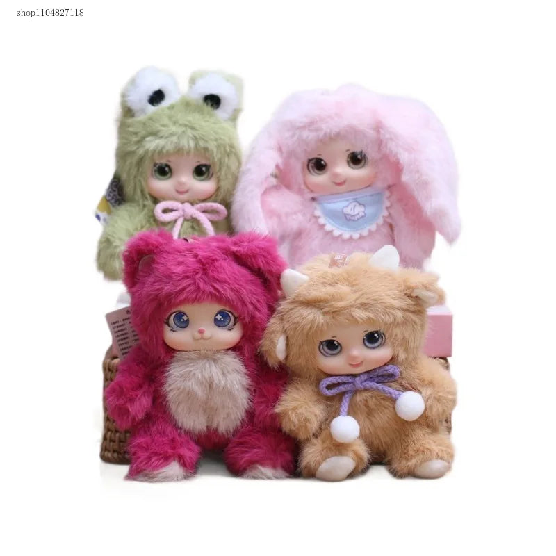 2025 Top ToyInternet famous little doll pendant, cute plush toy doll, cartoon bag decoration, keychain doll
