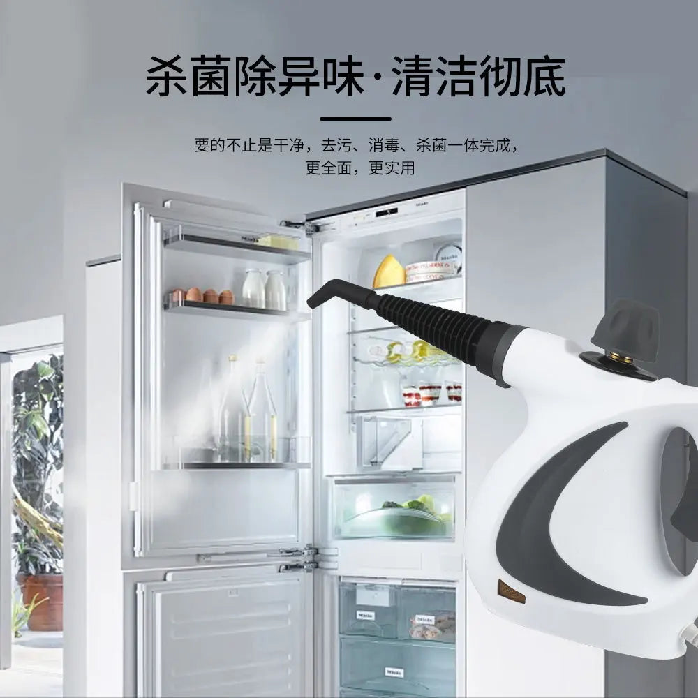 High-Pressure Steam Cleaner for Kitchen & Air Conditioner | 1050W Oil & Grease Removal, Disinfection, Home Use