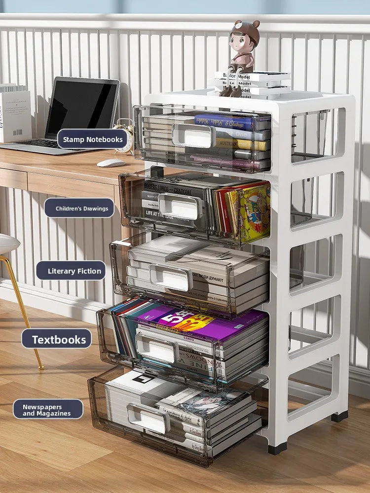 Desktop Organizer Box Ders Office Workstation File Cabinet