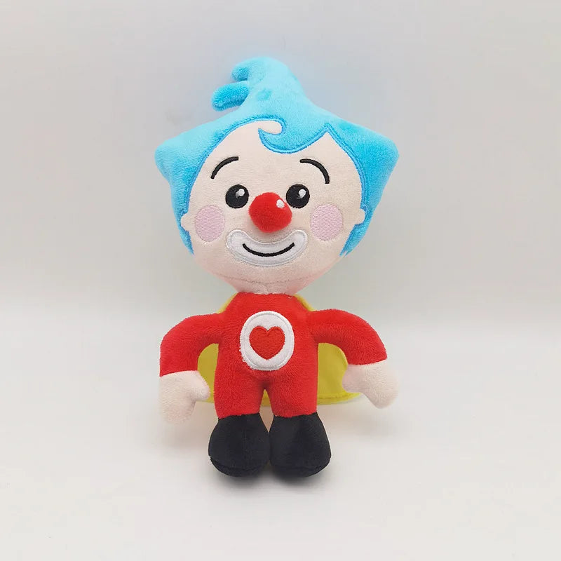 2025Plim Clown Plush Toy Doll Kawaii Cartoon Anime stuffed Plush Toys Doll Soft Clown Plush Toy Birthday Gift For Kid Children