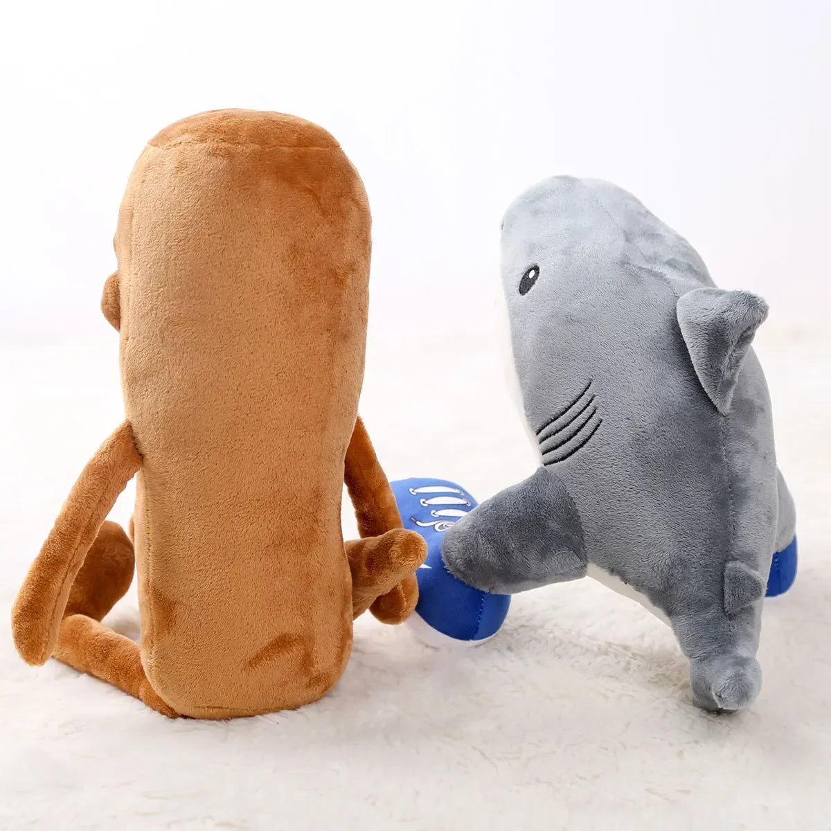 2025 Italian Brainrot Tralalero Tralala Plush Doll Anime Stuffed Soft Cushion Pillow Peripheral Toy Fans Custom Gift