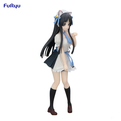 Original Furyu K-On Anime Toy Trio Try It Collector'S Doll Akiyama Mio Figurine Model Ornament Toy Gift