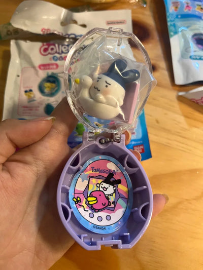 Bandai Tamagotchi Spare Time Series2  Pooptime Pendant  Bean Mr.Koigari Doll Box Toy Collectible Anime Game Figurine