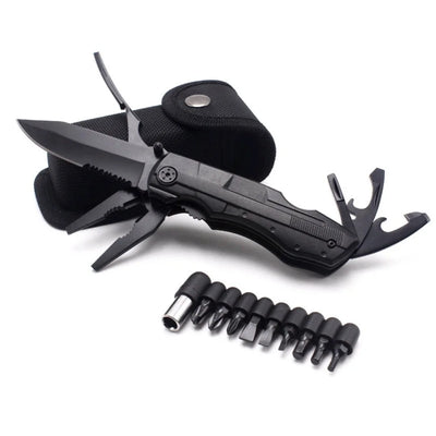 Multi functional pliers, portable folding pliers, screwdriver, bottle opener, small knife outdoor combination tool