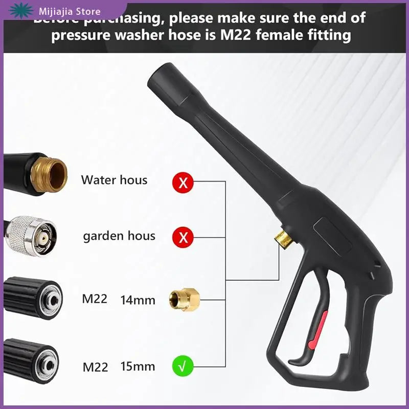Pressure Washer With5 Pcs Quick Connect Nozzles Forkarcher, Ryobi,Powerstroke,Greenworks Electric Power Washer SALES