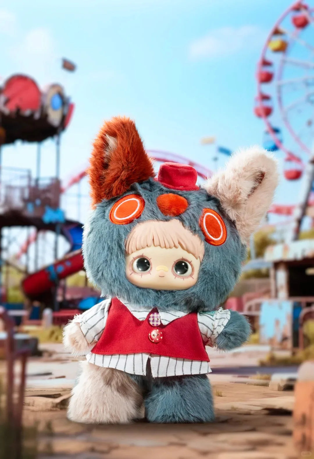 2025 Hi toy Maymei Forgotten Fun Fair 400% Trendy Blind Box Toys Plush Doll Girl Birthday Surprise Ornament Decoration Gift