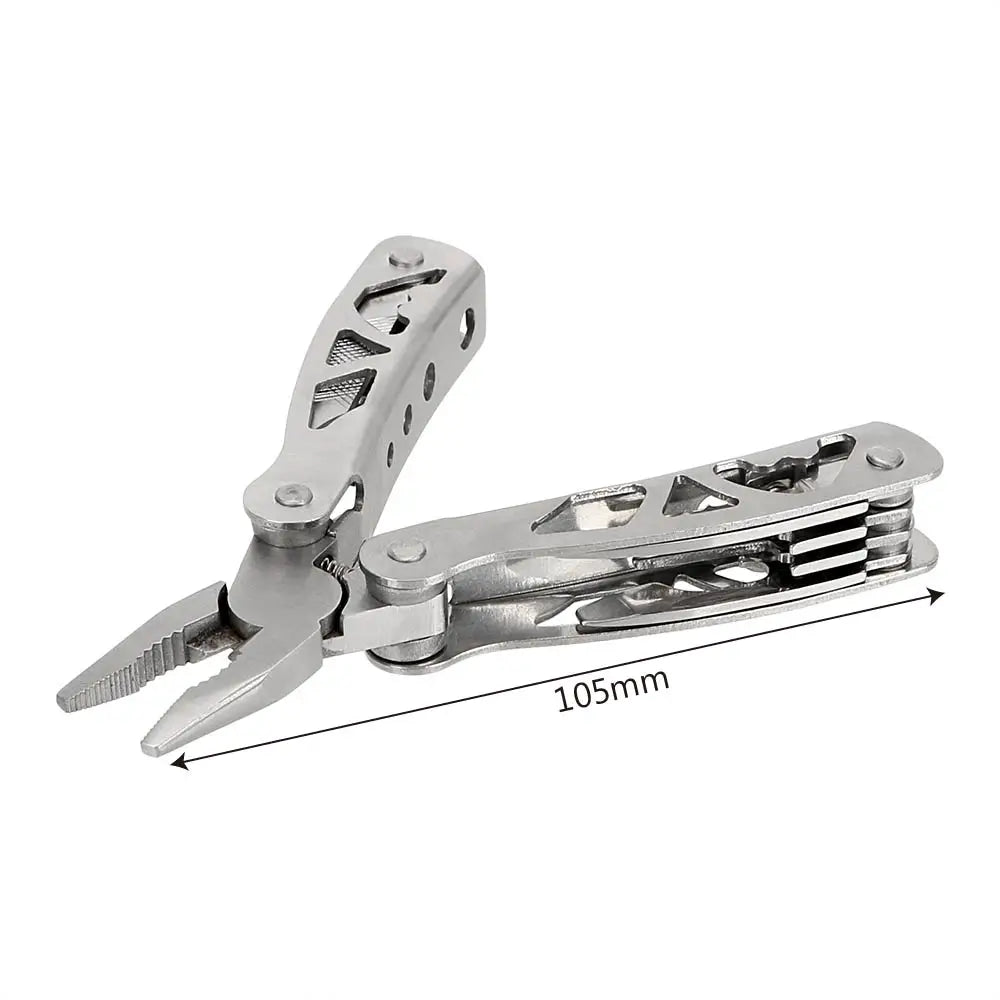 Stainless Multitool Multifunction Tool Forceps Multipurpose Forceps Hand Tool Screwdriver Kit Multi Plier Folding Knife Pliers