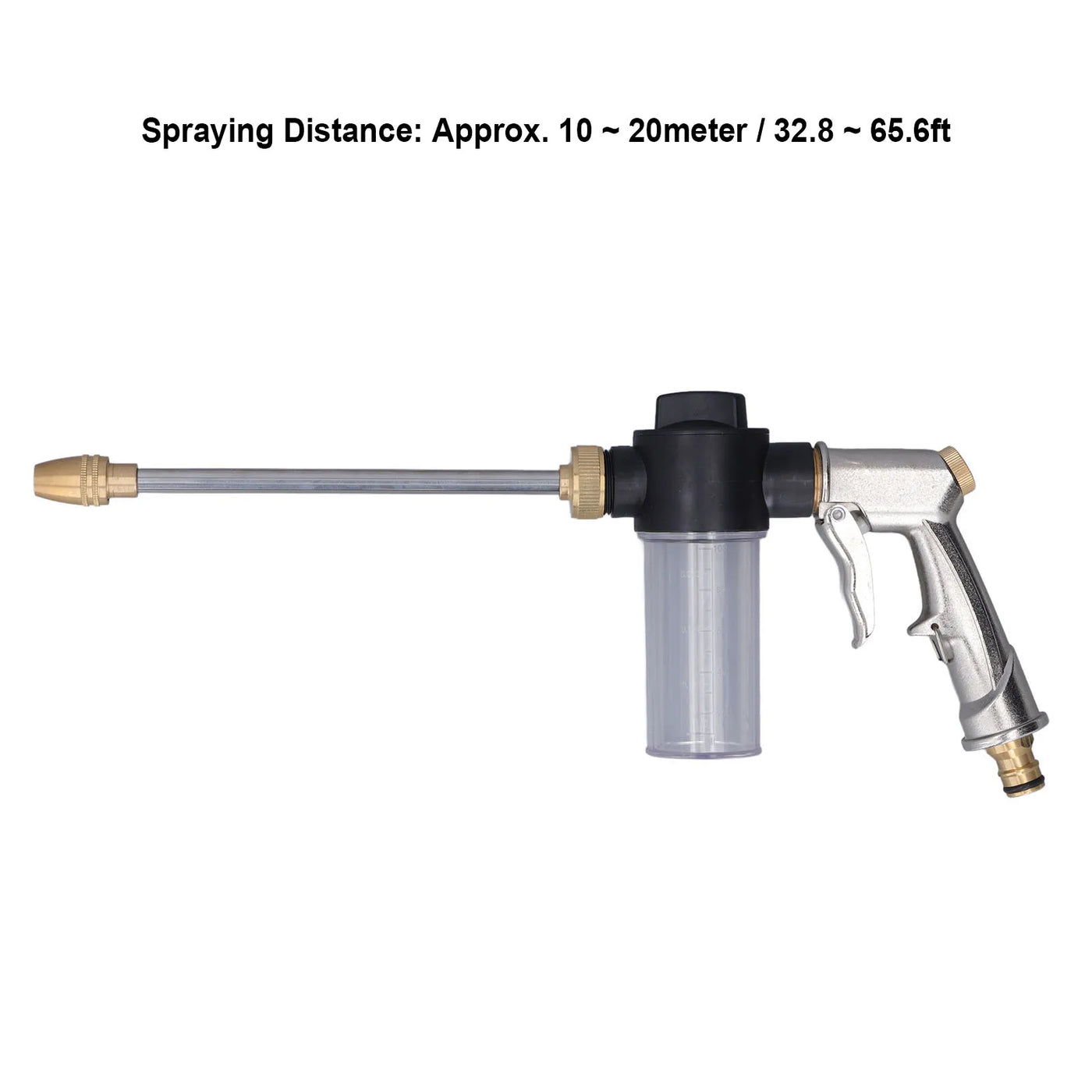 High Pressure Washer High Pressure Water Gun Garden Hose Wand Nozzle Sprayer Foam Washer Spray Cleaning Tool Pressure Washer Gun