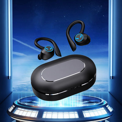Q25 Wireless Headphone Sport Bluetooth 5.1 Headphones HiFi 9D Bass Stereo Earphone Headset with Microphone for iPhone Workout