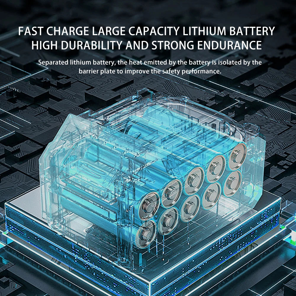 Cordless Pressure Washer Household Portable Car Wash Highpressure Water Gun Turbocharged High-power Electric Car Washing Machine