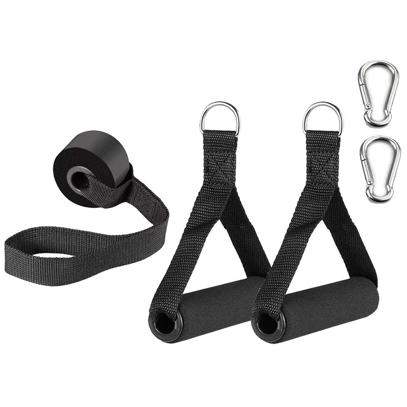 Gym Resistance Bands Accessories Handles Anti-slip Grip