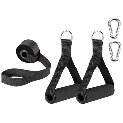 Gym Resistance Bands Accessories Handles Anti-slip Grip