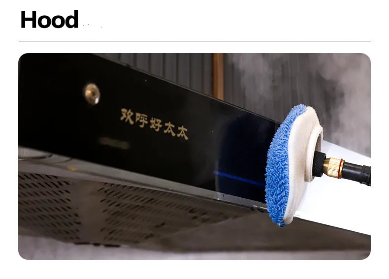 2600W Steam Cleaner for Home Steamer, Steam High Pressure Cleaner, Air Conditioner Cleaning Machine with Brush Head for Kitchen