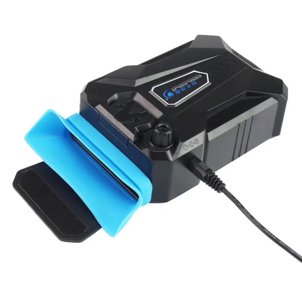Portable Side Laptop USB Cooler Air External Extracting Cooling Fan Base Laptop Cooling Pad