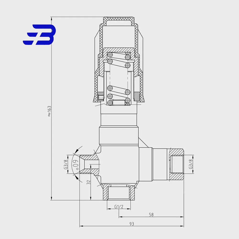 350 Bar 40lpm high pressure Washer Parts triple plunger pump regulating valve regulator unloader Bypass Unloader Valve