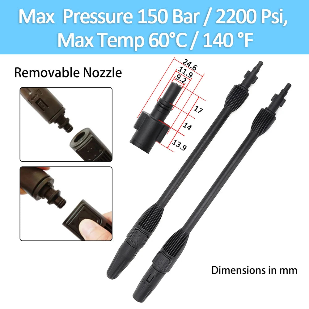 Pressure Washer Spray Gun Car Washer Jet Water Gun Nozzle for AR Blue Clean Black Decker Bosch Michelin Makita Pressure Washer