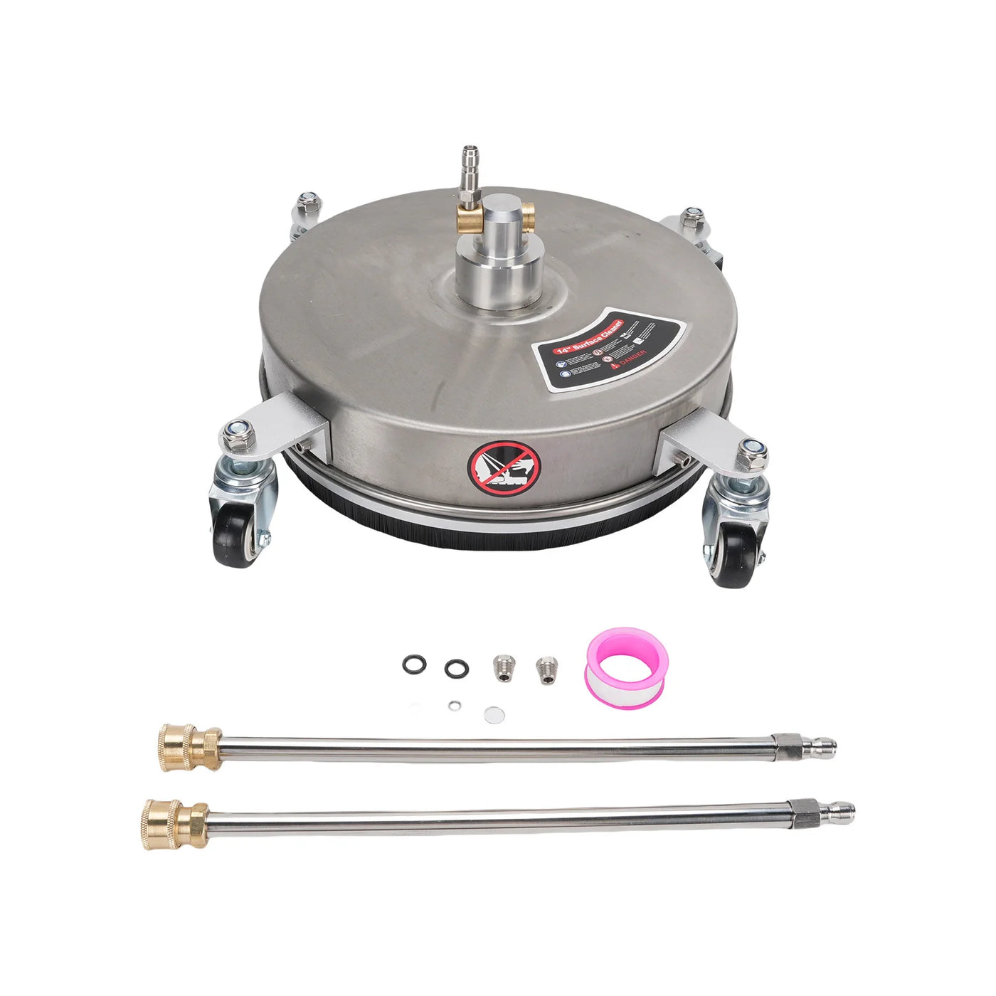 Power Washer  Cleaner Efficient Sturdy 2000-4000PSI 14 Inch Pressure Washer  Cleaner Wide Coverage for Sidewalks