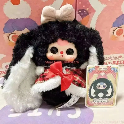 Genuine 2025 In Stock Blind Box Toy Baby Three Second-Generation Macaron Little Rabbit V2 Cute Pendant Ornaments Toys Girl Gifts