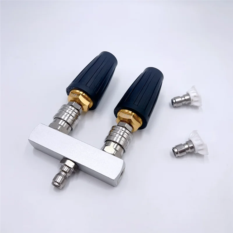 WCS-Power Pressure Washer Dual Power Washer Nozzle Tip High Pressure Washer Accessories